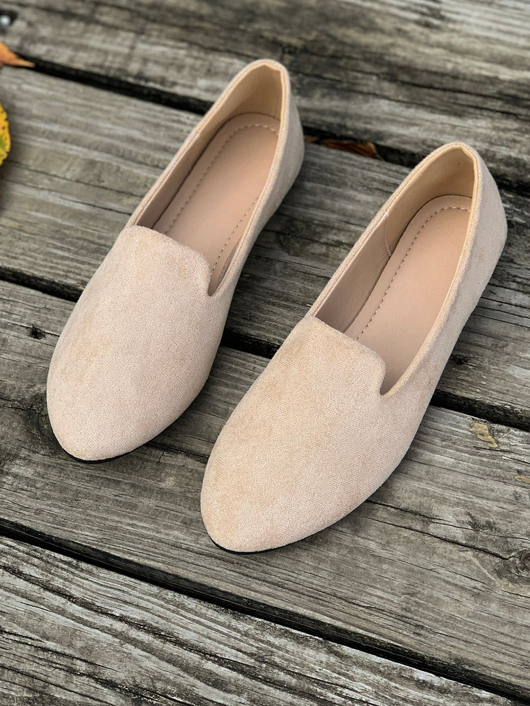Damen Bequeme Mokassins aus sanftem Wildleder