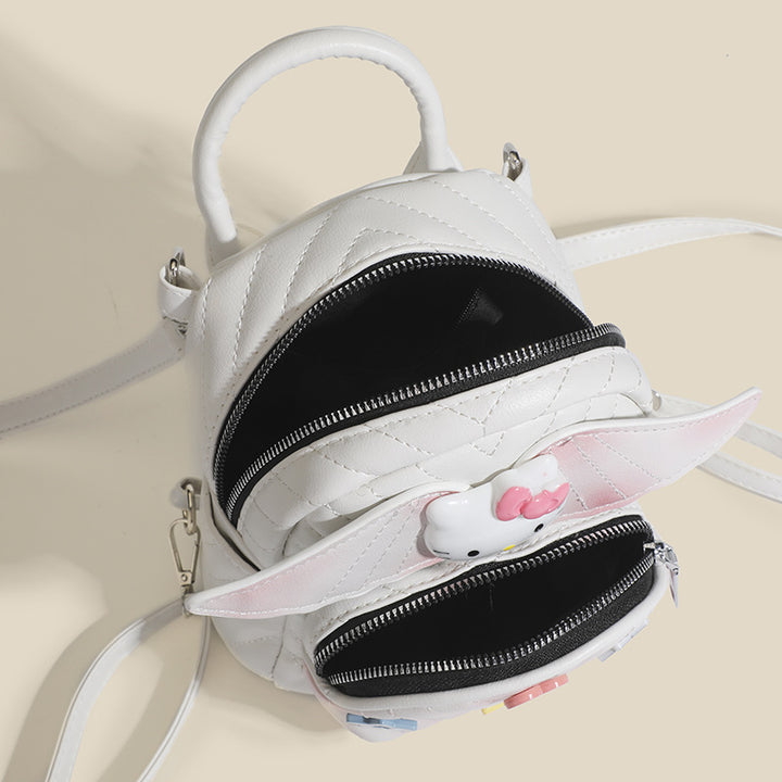 Damen Mini-Rucksacktasche mit verspieltem Hello Kitty Motiv Nord Taschen