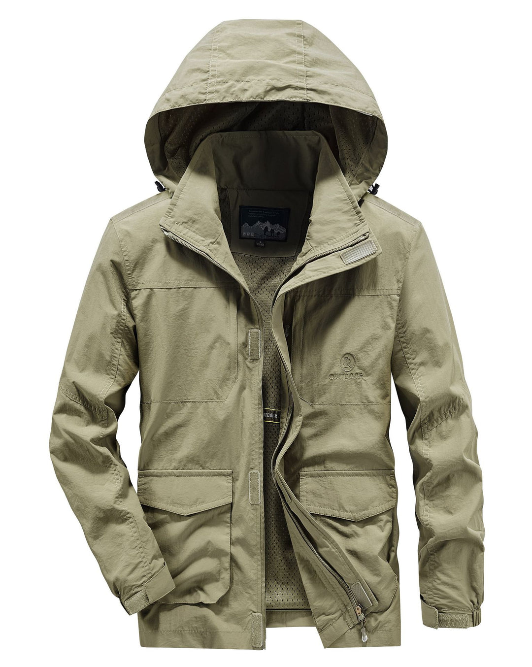 Herren Robuste Wetterjacke mit praktischen Taschen Nord Taschen