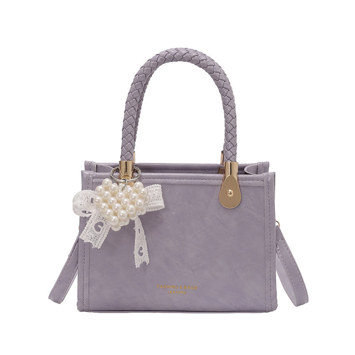 Damen elegante Handtasche im modernen Design mit strukturiertem Obermaterial Nord Taschen