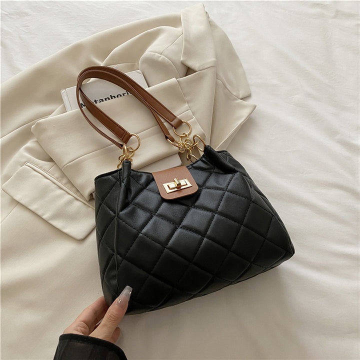 Damen elegante Umhängetasche mit gesteppter Optik Nord Taschen