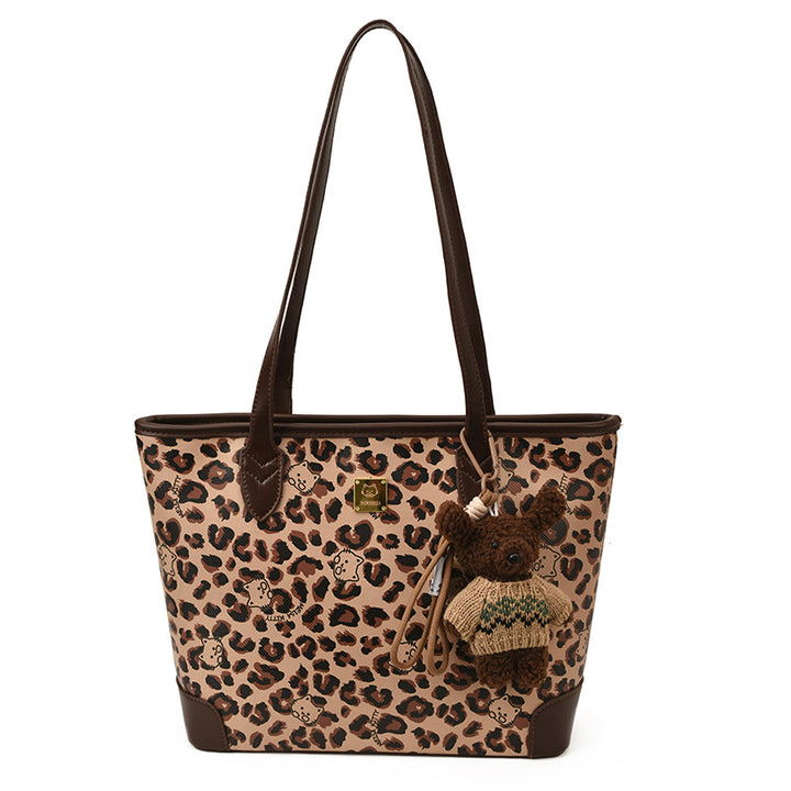 Damen Freizeit Shopper Tasche mit verspieltem Tiermotiv Nord Taschen