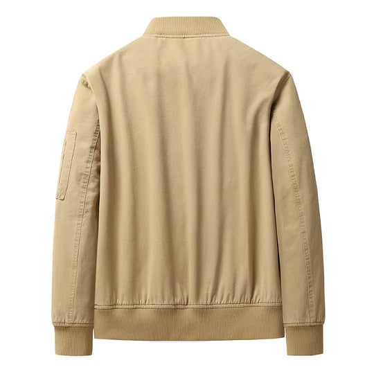 Herren Stilvolle Bomberjacke Nord Taschen