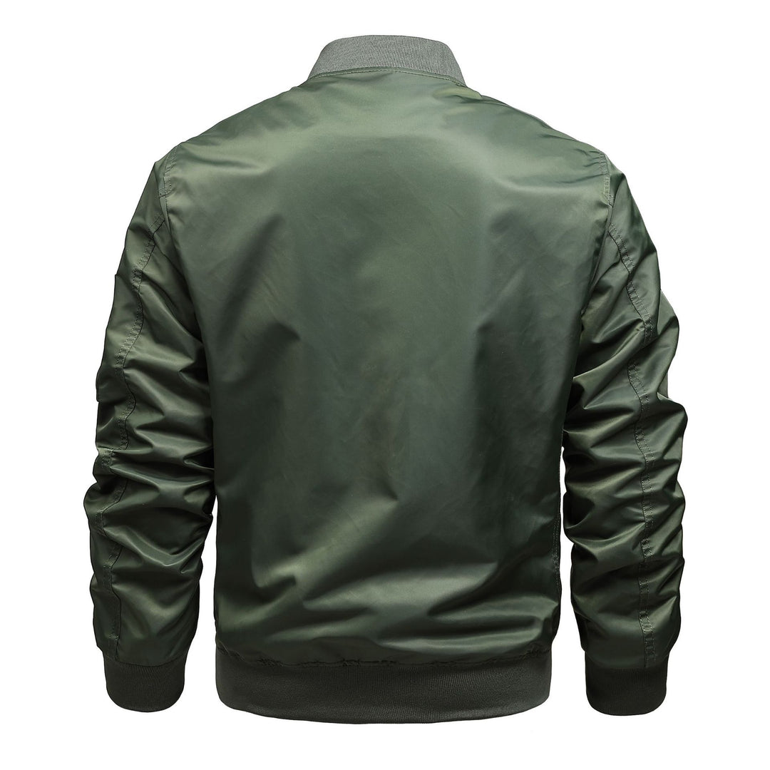 Herren Pilot‑Bomber mit Ärmel‑Organizer, Utility‑Taschen und Rippbündchen Nord Taschen