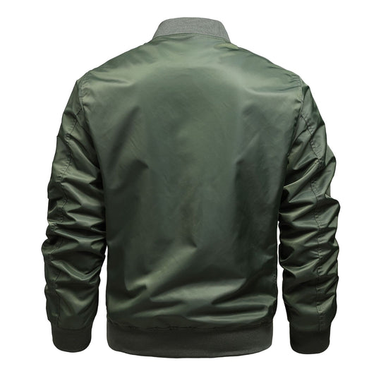 Herren Pilot‑Bomber mit Ärmel‑Organizer, Utility‑Taschen und Rippbündchen Nord Taschen