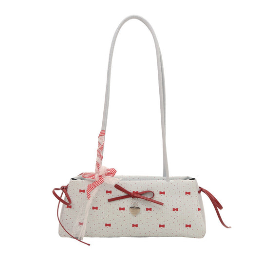 Damen Handtasche mit verspieltem Schleifendetail Nord Taschen