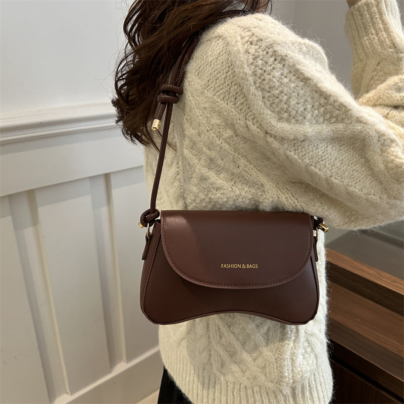 Damen elegante Umhängetasche mit strukturiertem Obermaterial Nord Taschen