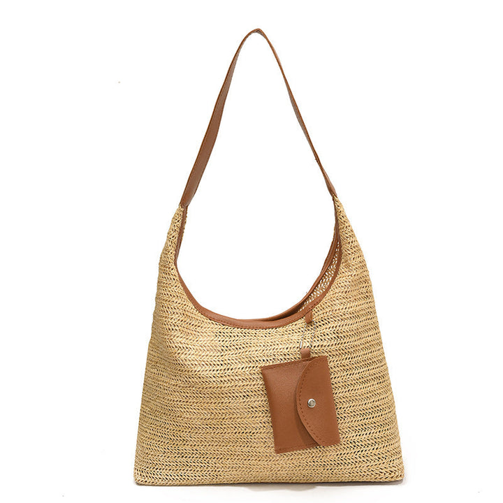 Nord Taschen | für Damen - Bunte Schultertasche aus Baumwolle mit praktischer Zusatztasche