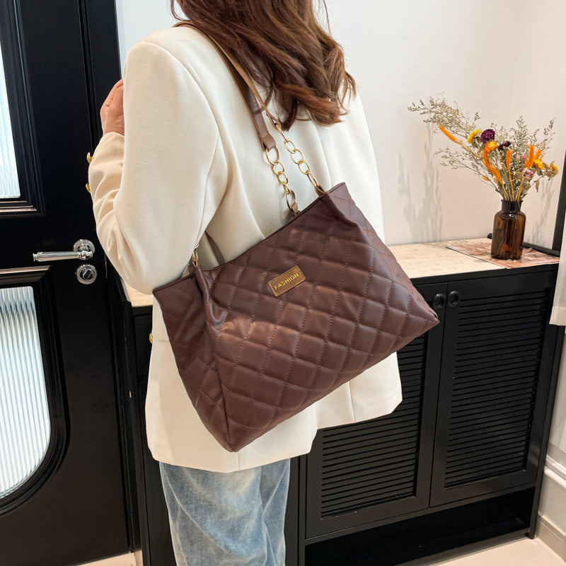 Damen elegante Quilted Umhängetasche Nord Taschen