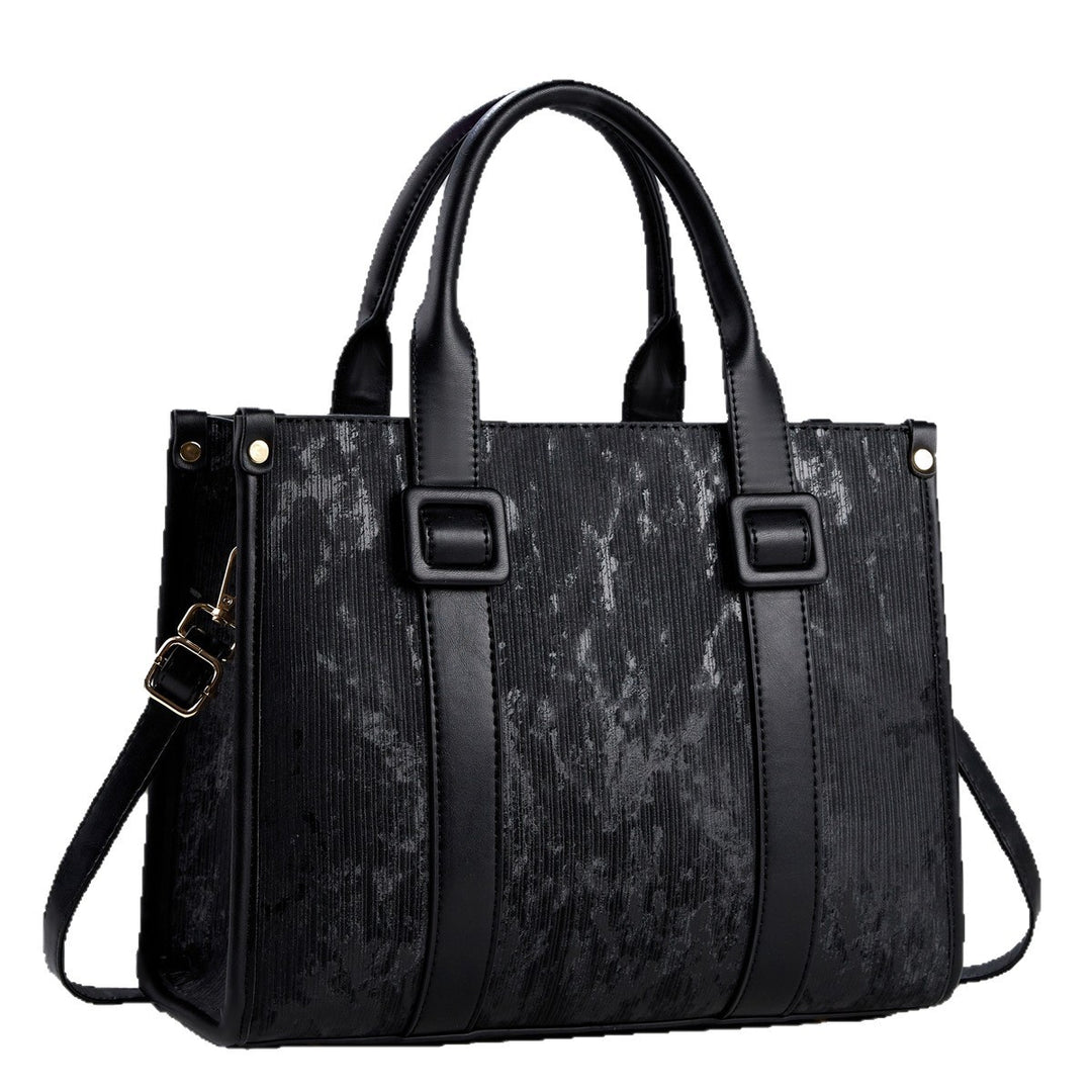 Damen elegante Handtasche mit einzigartiger Textur und abnehmbarem Schultergurt Nord Taschen