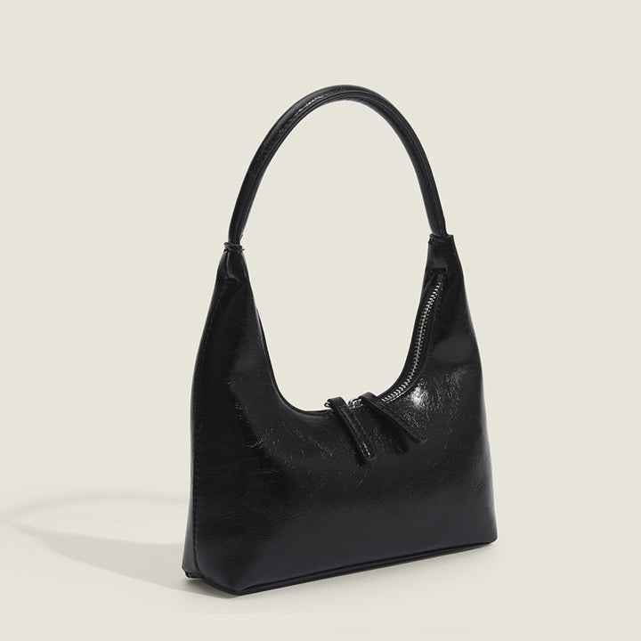 Damen Hobo-Tasche aus qualitativ hochwertigem Kunstleder mit praktischen Reißverschluss-Fächern Nord Taschen
