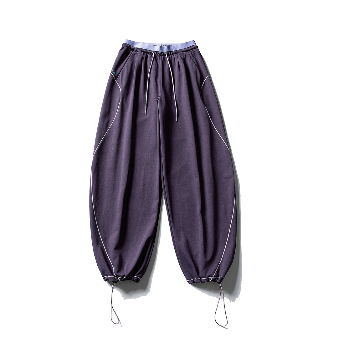 Unisex Weite Ballon-Jogginghose mit Kontrastpaspeln und verstellbaren Saumkordeln Nord Taschen