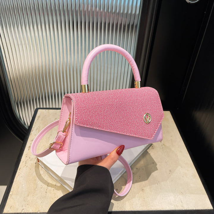 Damen Clutch mit edler Struktur und abnehmbarem Schulterriemen Nord Taschen