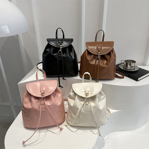 Damen Rucksackhandtasche mit elegantem Verschluss Nord Taschen