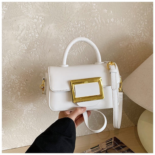 Damen Modische Umhängetasche mit eleganter Schnalle und verstellbarem Schulterriemen Nord Taschen