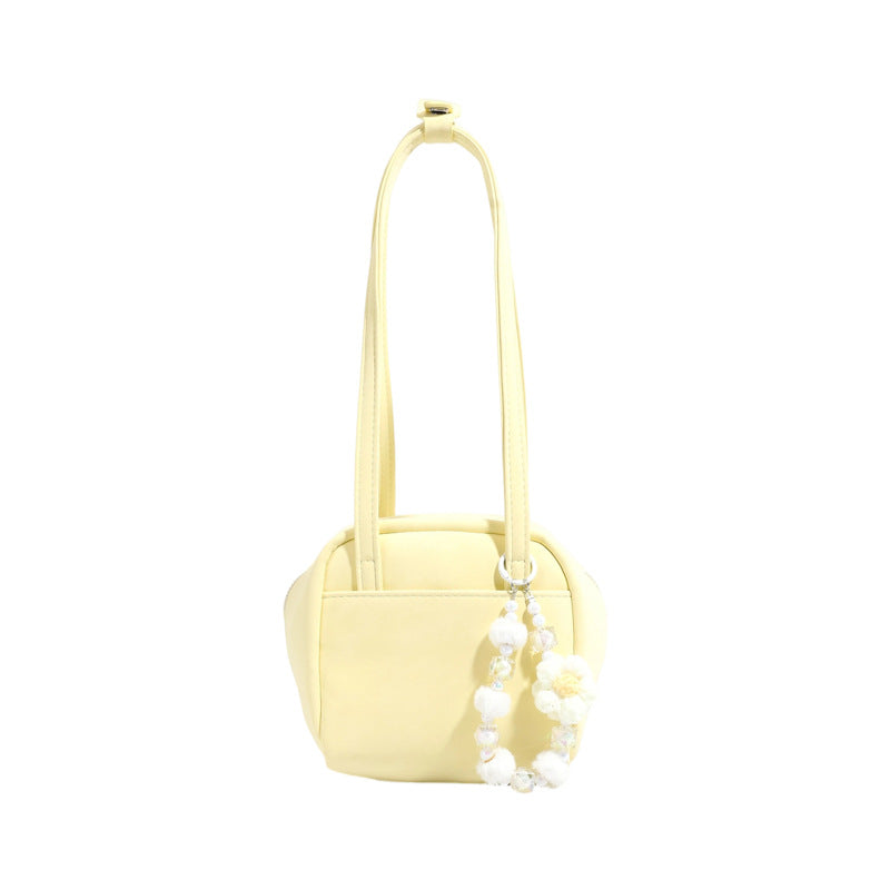 Damen modische Handtasche mit einzigartigem Blumenanhänger Nord Taschen