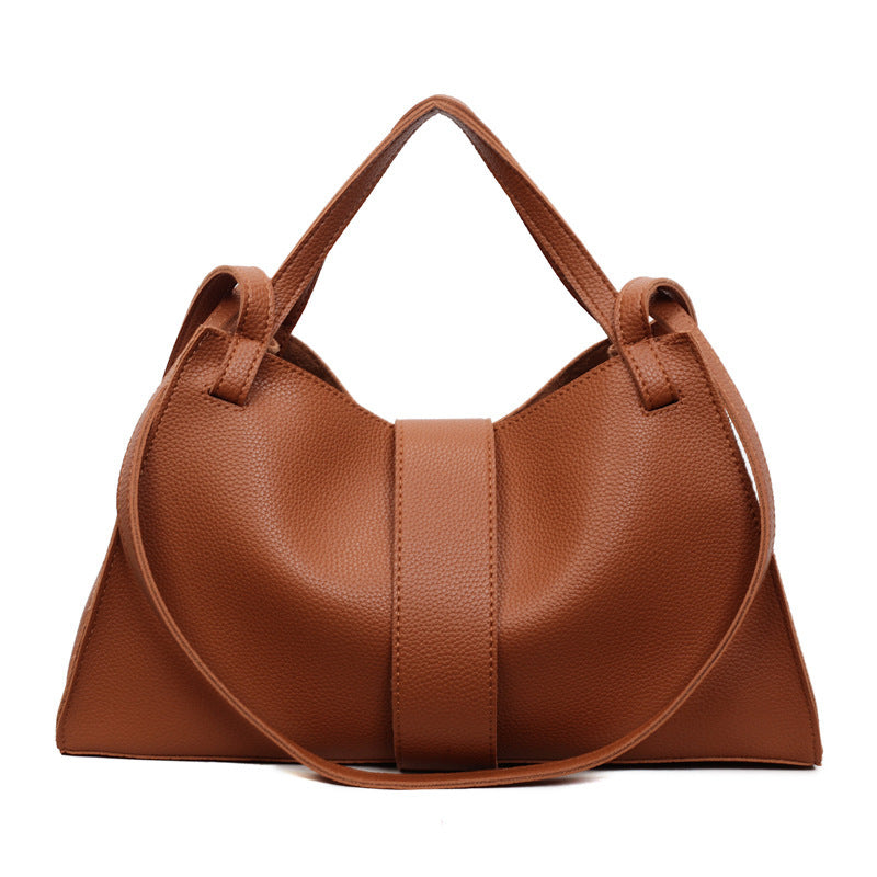 Damen modische Schultertasche aus hochwertigem Leder Nord Taschen