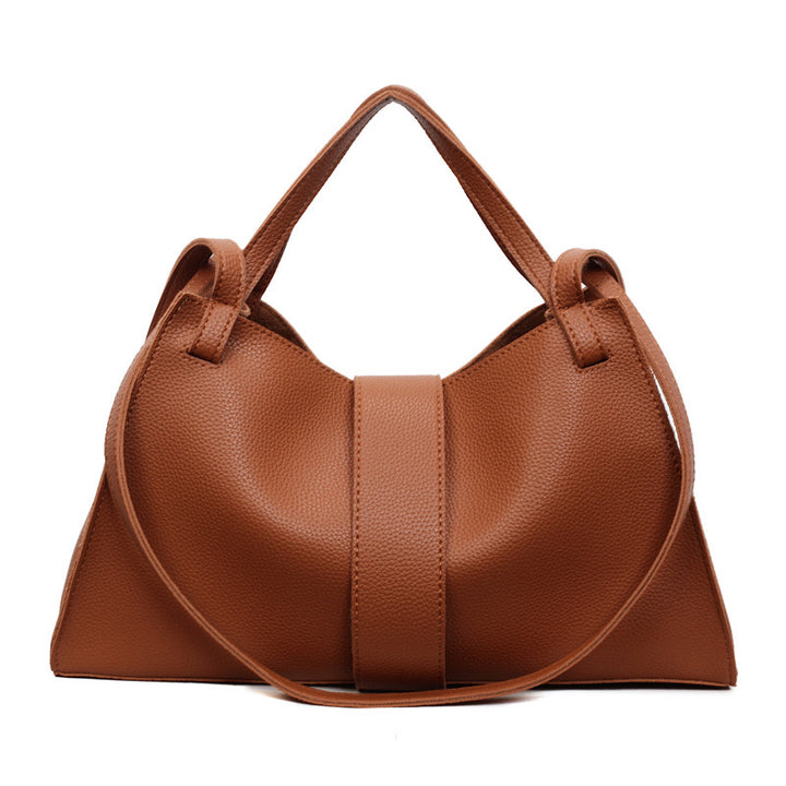 Damen modische Schultertasche aus hochwertigem Leder Nord Taschen