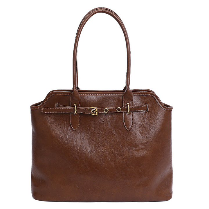Damen hochwertige Tragetasche mit strukturierter Oberfläche Nord Taschen