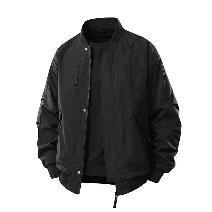 Men's  technical insulated bomber jacket with utility pockets and zip closure Nord Taschen