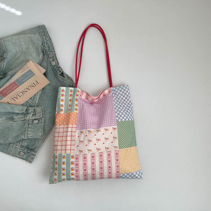 Damen Tragetasche mit elegantem Bandana-Design Nord Taschen