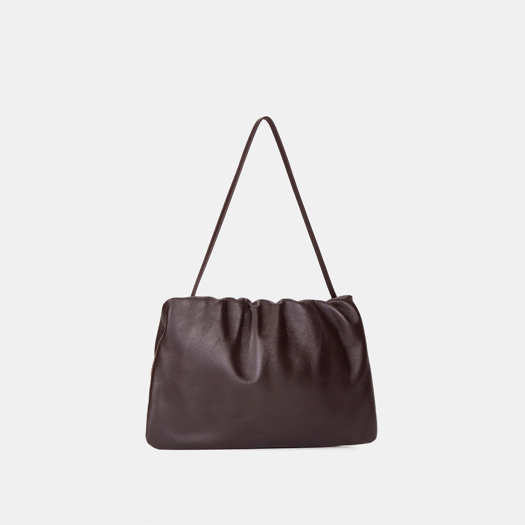 Damen modische Clutch mit raffiniertem Falten-Design Nord Taschen