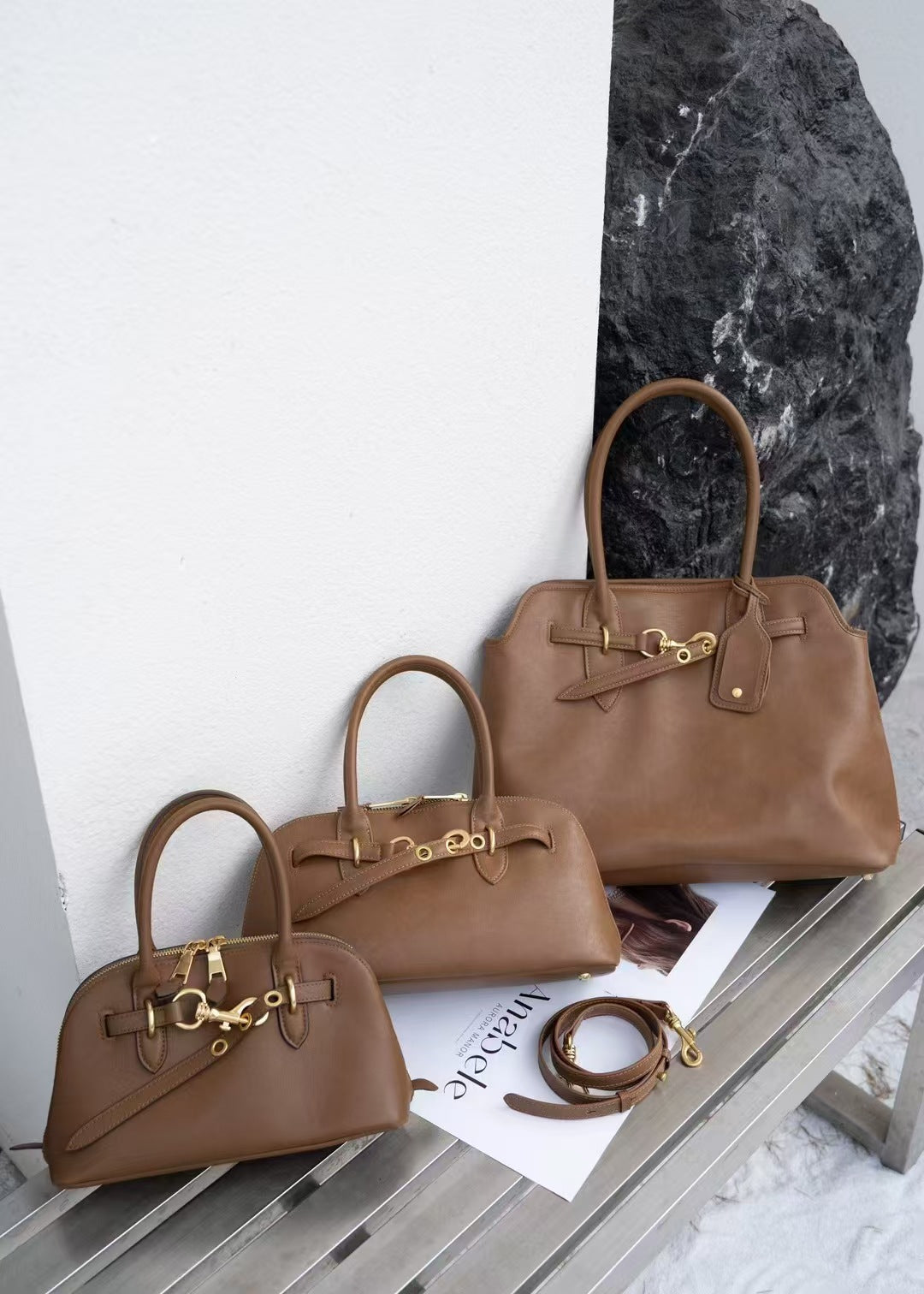 Damen Designer Handtaschen Set Nord Taschen