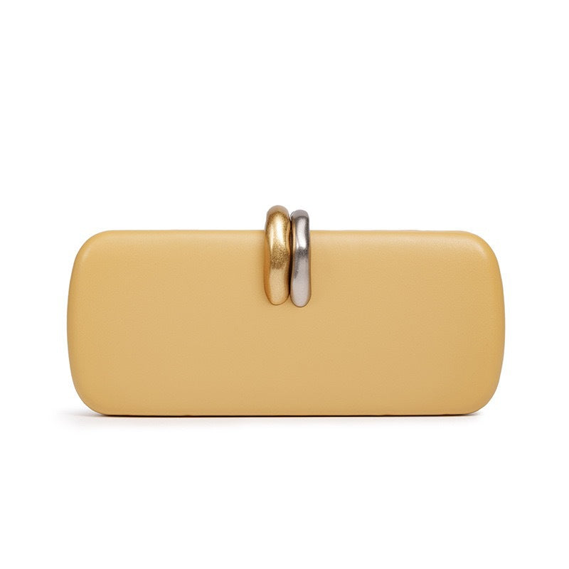 Damen elegante Clutch mit innovativem Verschluss Nord Taschen