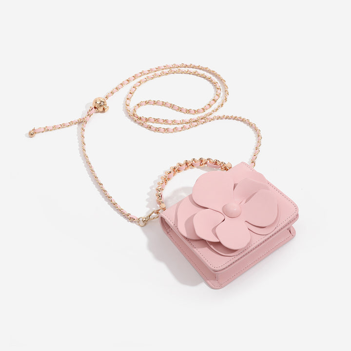 Damen Mini-Handtasche mit verspieltem Blumenmotiv Nord Taschen