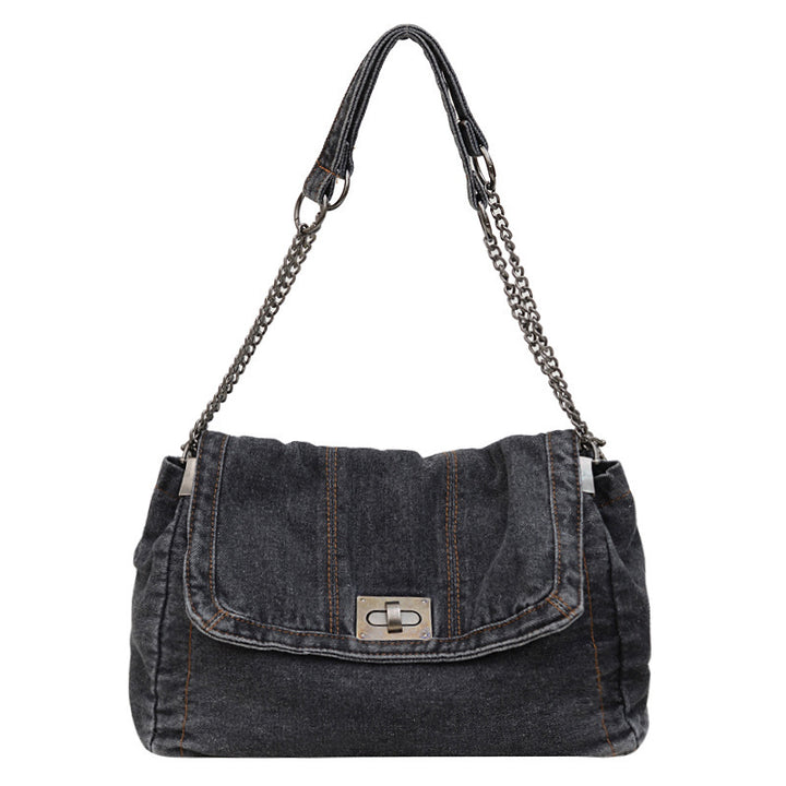 Damen elegante Umhängetasche im Jeans-Look Nord Taschen