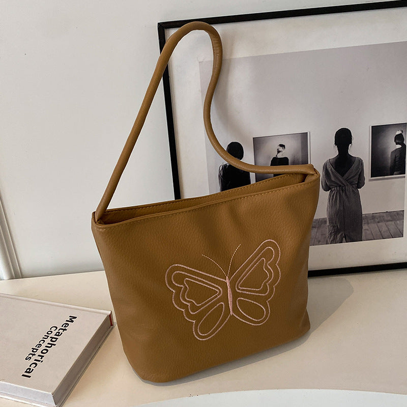 Damen Umhängetasche mit exklusivem Schmetterlingsdesign Nord Taschen