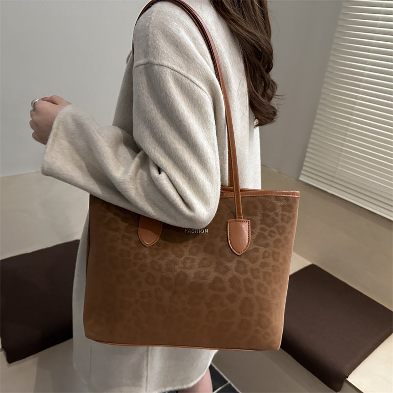 Damen elegante Tote-Bag mit modischem Leopardenmuster Nord Taschen