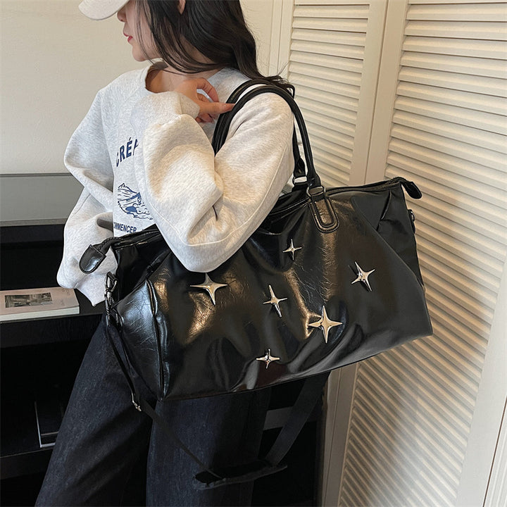 Damen Reisetasche mit stilvollen Sternenapplikationen Nord Taschen