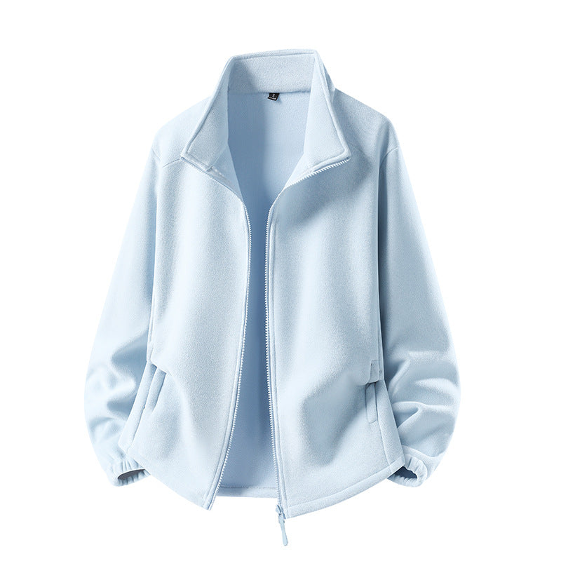 Damen Fleecejacke mit Stehkragen, durchgehendem Reißverschluss und Wärmeisolierung Nord Taschen