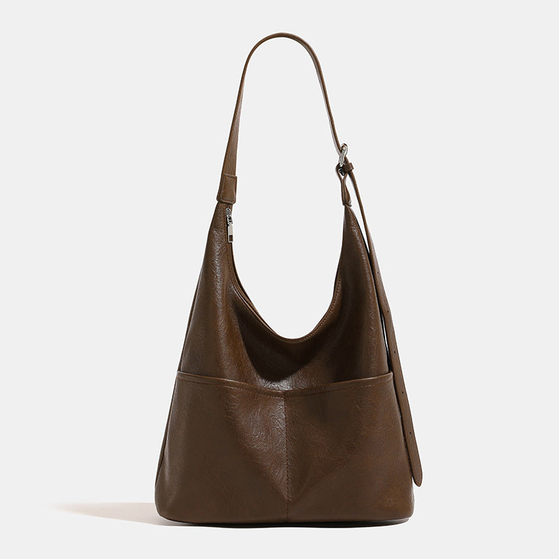 Damen Hobo-Tasche mit geschmeidigem Kunstleder und vielseitigem Innenlayout Nord Taschen
