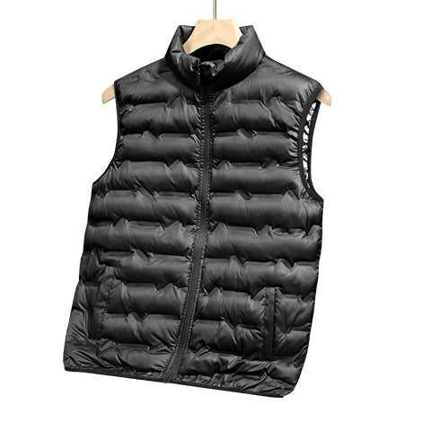 Herren Thermo-Steppweste mit reflektierendem Innenfutter und Stehkragen Nord Taschen