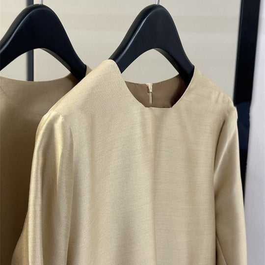 Damen Elegante und luftige Bluse mit Struktur Nord Taschen