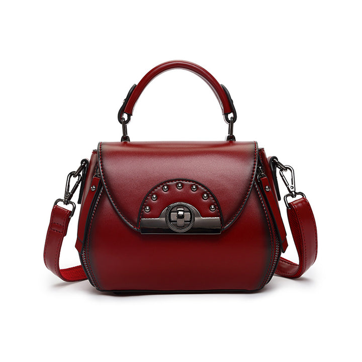 Damen elegante Handtasche mit Metallakzenten Nord Taschen