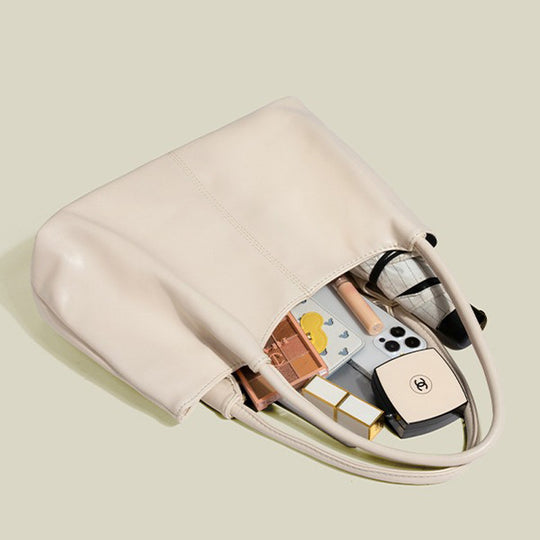 Damen Tragetasche aus hochwertigem Kunstleder mit eleganter Silhouette Nord Taschen