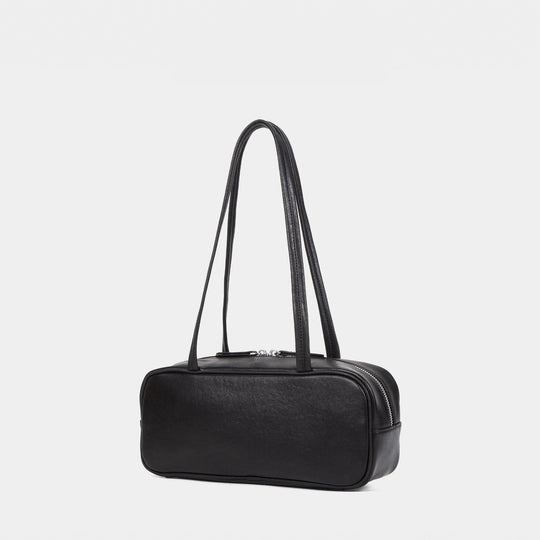 Damen praktische Handtasche im minimalistischen Design mit Reißverschluss Nord Taschen