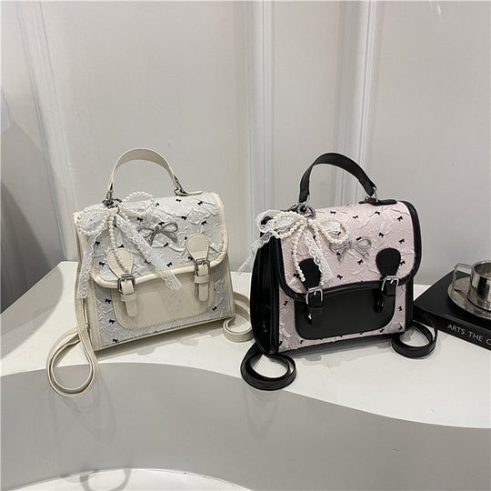 Damen modische Rucksacktasche mit einzigartigem Spitzenmuster Nord Taschen