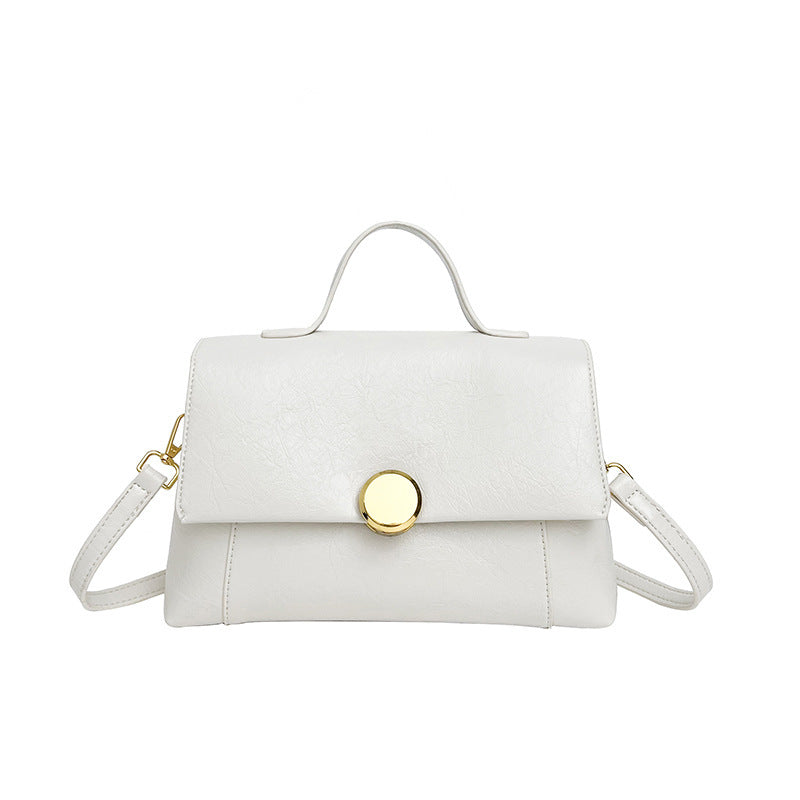 Damen elegante Handtasche mit praktischem Klappverschluss Nord Taschen