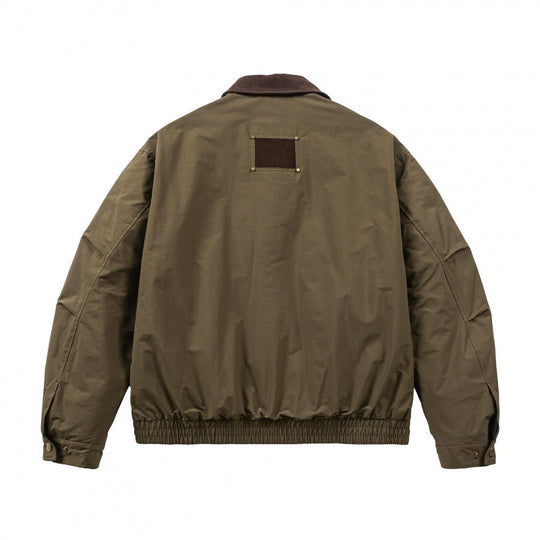 Herren Boxy-Field-Bomberjacke mit Cordkragen, Metallreißverschluss und elastischem Saum Nord Taschen