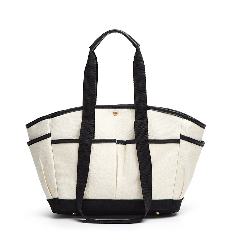 Damen Tragetasche mit strukturiertem Design und praktischen Außenfächern Nord Taschen
