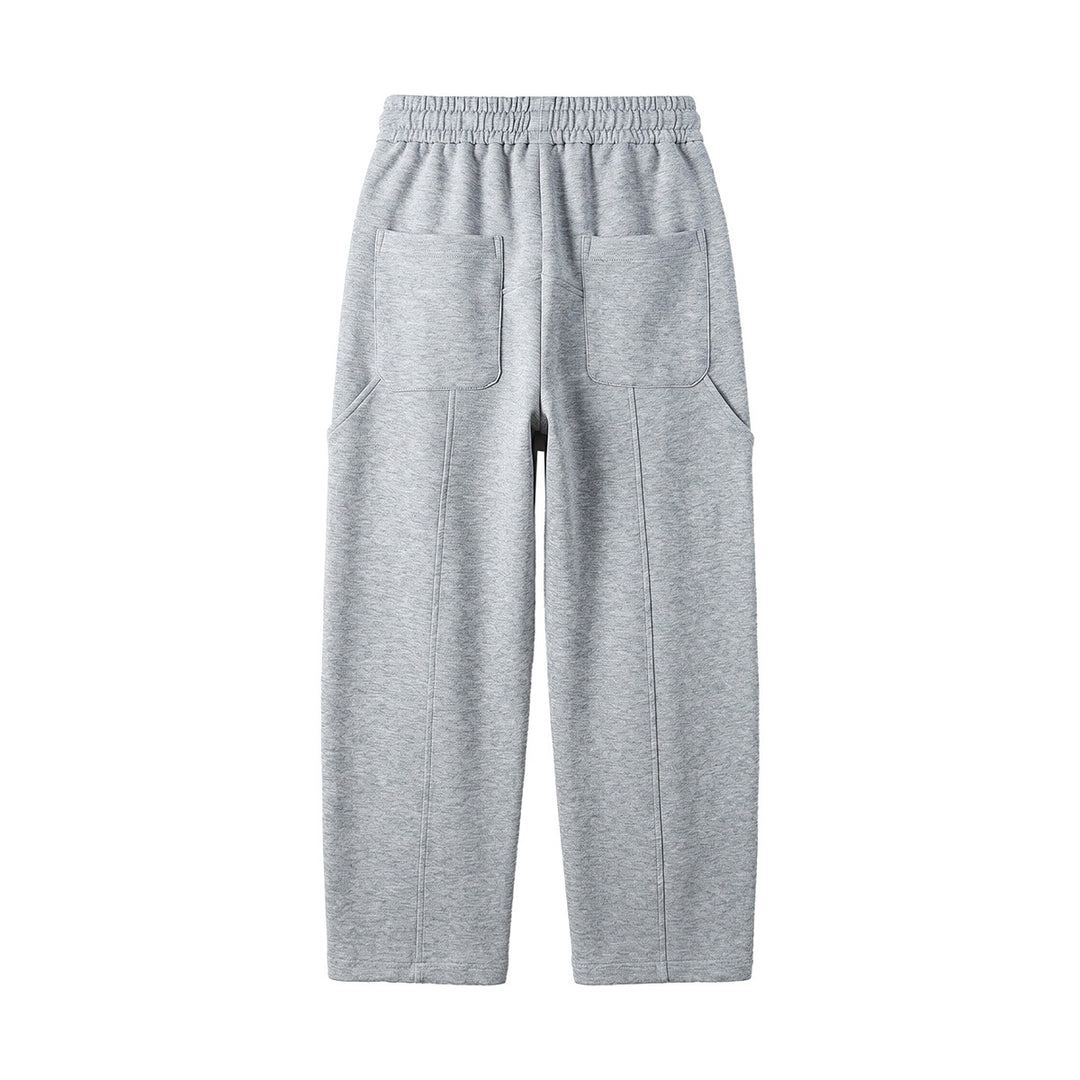 Herren Locker geschnittene Jogginghose mit Tunnelzug, Zierrnähten und Eingrifftaschen Nord Taschen