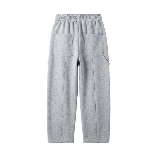 Herren Locker geschnittene Jogginghose mit Tunnelzug, Zierrnähten und Eingrifftaschen Nord Taschen