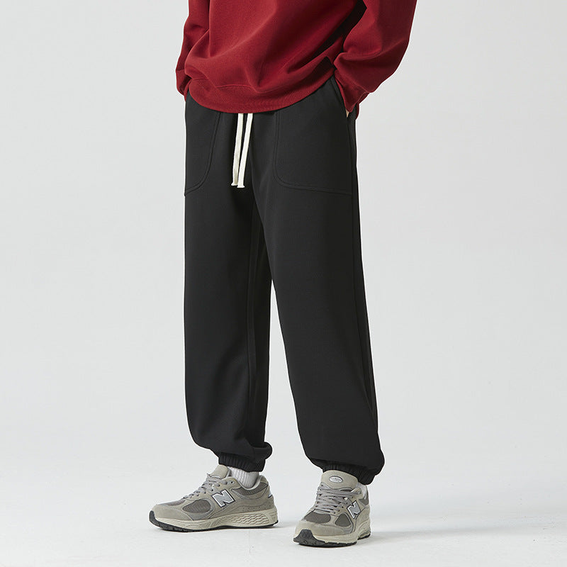 Herren Relaxed-Jogger mit elastischem Bund und abnehmbarem Teddyfutter Nord Taschen