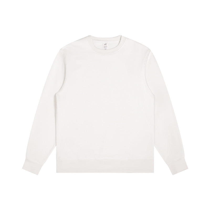 Unisex Minimalistisches Baumwoll-Sweatshirt mit Rundhals, Rippbündchen & Relaxed Fit Nord Taschen