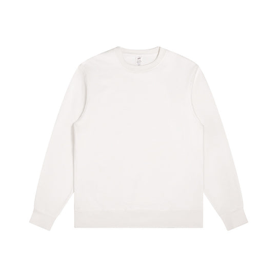Unisex Minimalistisches Baumwoll-Sweatshirt mit Rundhals, Rippbündchen & Relaxed Fit Nord Taschen