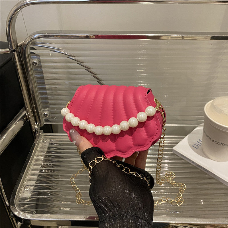 Damen elegante Umhängetasche mit Perlenakzenten Nord Taschen